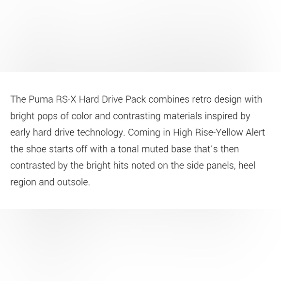 PUMA | RS-X HARD DRIVE RUNNING SNEAKERS - Picture 16 of 16